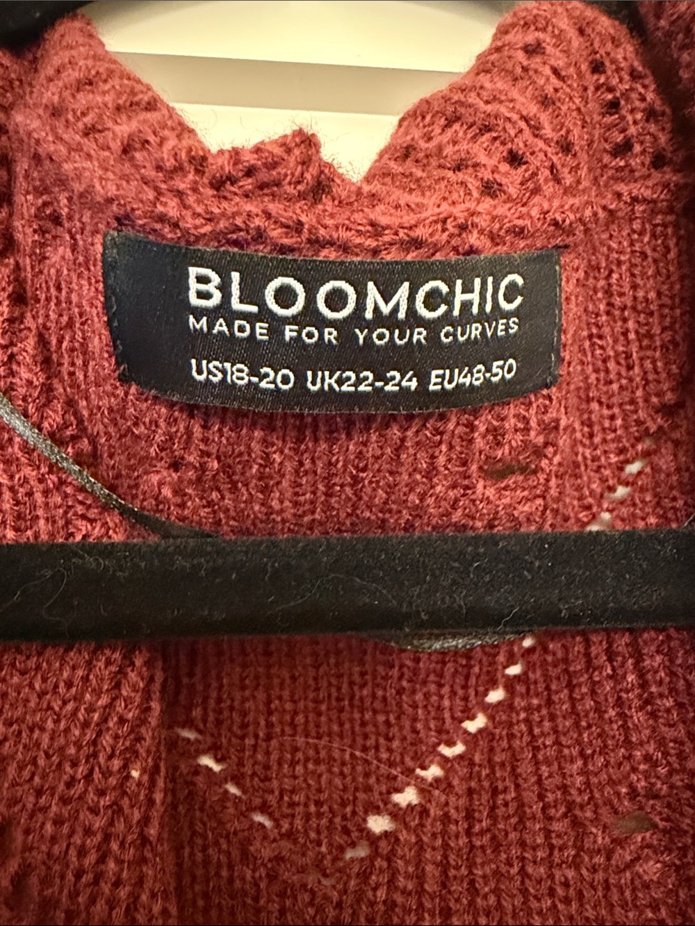 Bloomchic Plus Size Open-Front Knit Sweater Cardigan - Picture 2 of 5